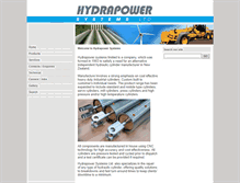 Tablet Screenshot of hydrapower.co.nz